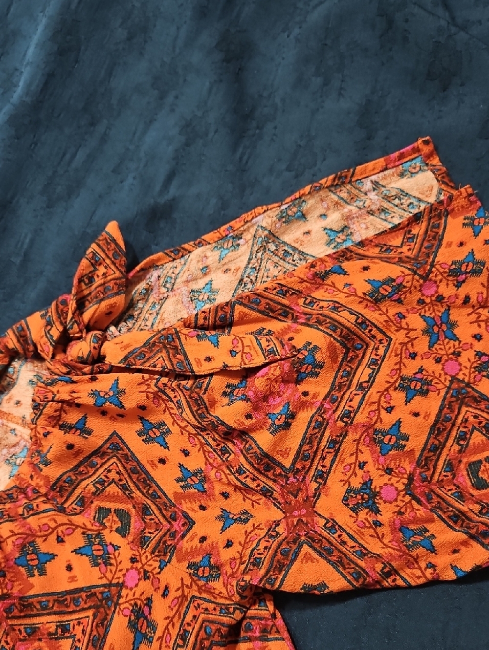 Shyanne Off Shoulder Flutter Sleeve Western Top - Picture 7 of 9